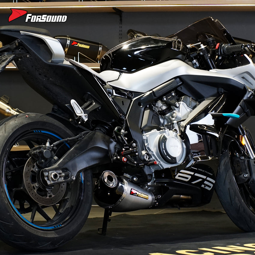 CFMOTO 675SR 675NK Full Exhaust System Forsound Factory Wholesale Price