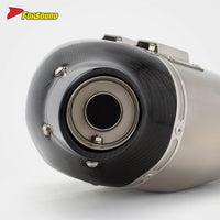 For KAWASAKI Z650 Fit 2017-2025 Stainless Steel Motorcycle Full Modified Bottom-Exit Exhaust Pipe Power Enhancement Customizable