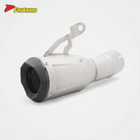 S1000RR Right AR Curved Exhaust Pipe 2009-2024 New Stainless Steel Precision Welding Racing Sound Includes Tip/Muffler FORSOUND