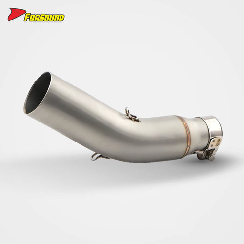 For HAOJUE SUZUKI GSX250R Stainless Steel 60Mm Caliber Motorcycle Mid-Section Exhaust Compatible with Original Front Section