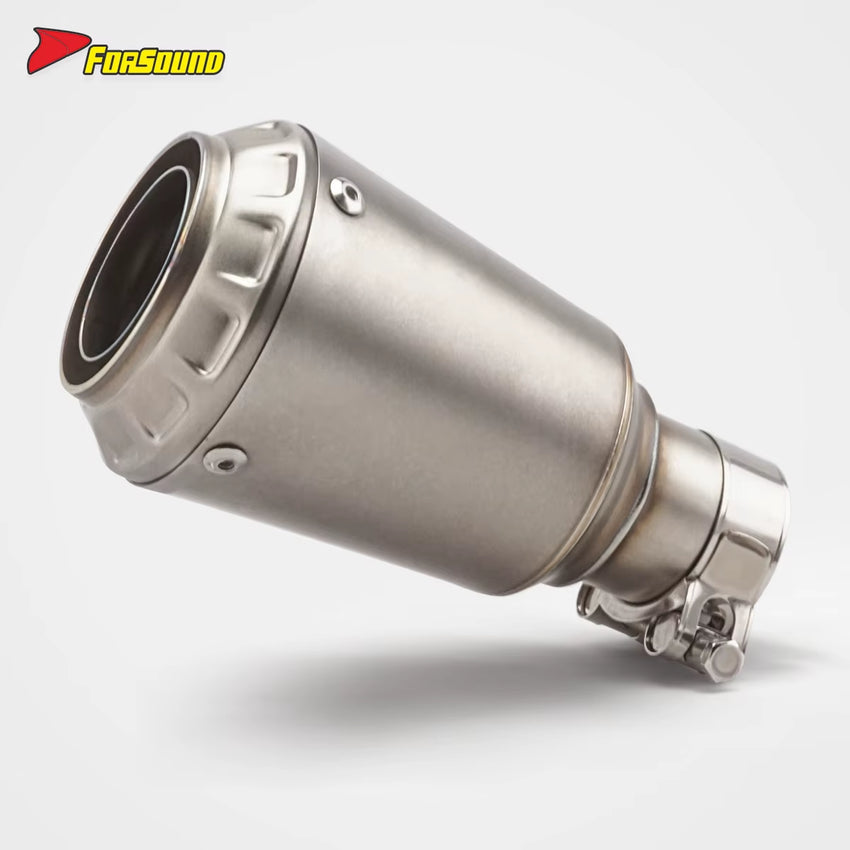 Stainless Steel 51Mm Exhaust End Can for Cfmoto 450SR/NK