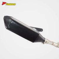 FOR BMW S1000RR S1000R Fit 10-25 Stainless Steel Puppy Pro Style Full Exhaust Pipe Compatible Aftermarket Rear 2022 Bmw S1000Rr