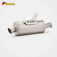 For CFMOTO 450Mt Stainless Steel Cat-Back Exhaust System OEM Fitment 2023-2025 Motorcycle Assembly Noise Cancellation OEM&DOM