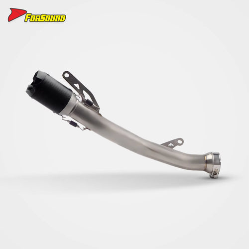 Titanium Alloy Stainless Steel Mid-Section Connect High-Exit Carbon Fiber Tip Track Screaming Exhaust Note 2025 Kawasaki ZX10R