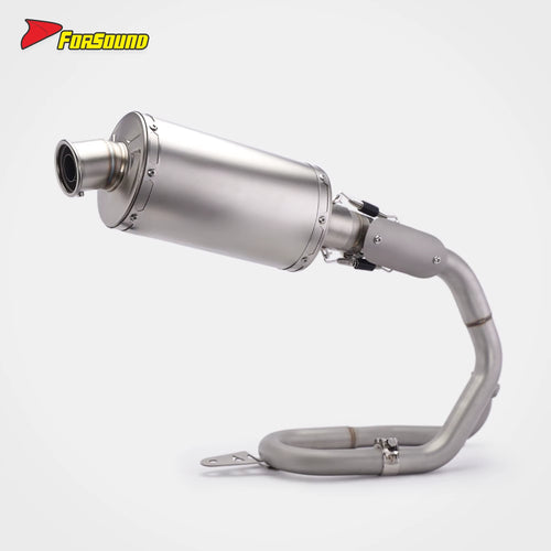 New Forsound for Monkey 125 Stainless Steel Immortal Bird-Style Full Exhaust System Deep Mellow Exhaust Note Urban Commute