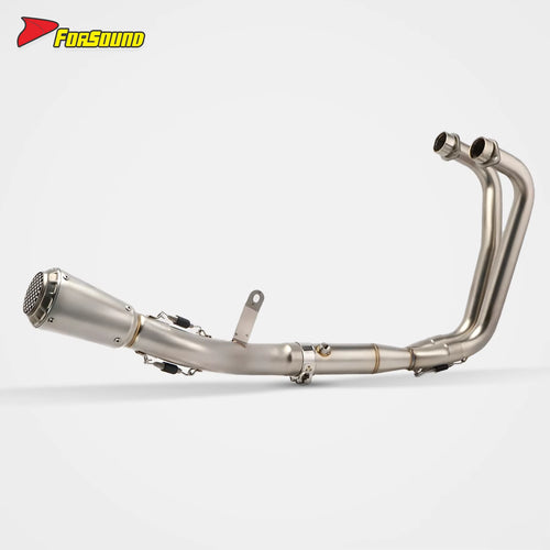 Stainless Steel 51Mm Exhaust Full Motorcycle Exhaust System Yamaha R3 Exhaust Mt25 ODM OEM