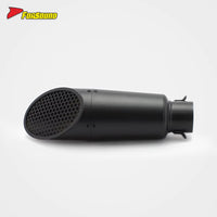 Stainless Steel 51Mm Mini Honeycomb End Can Exhaust Pipe Universal Motorcycle Pipe