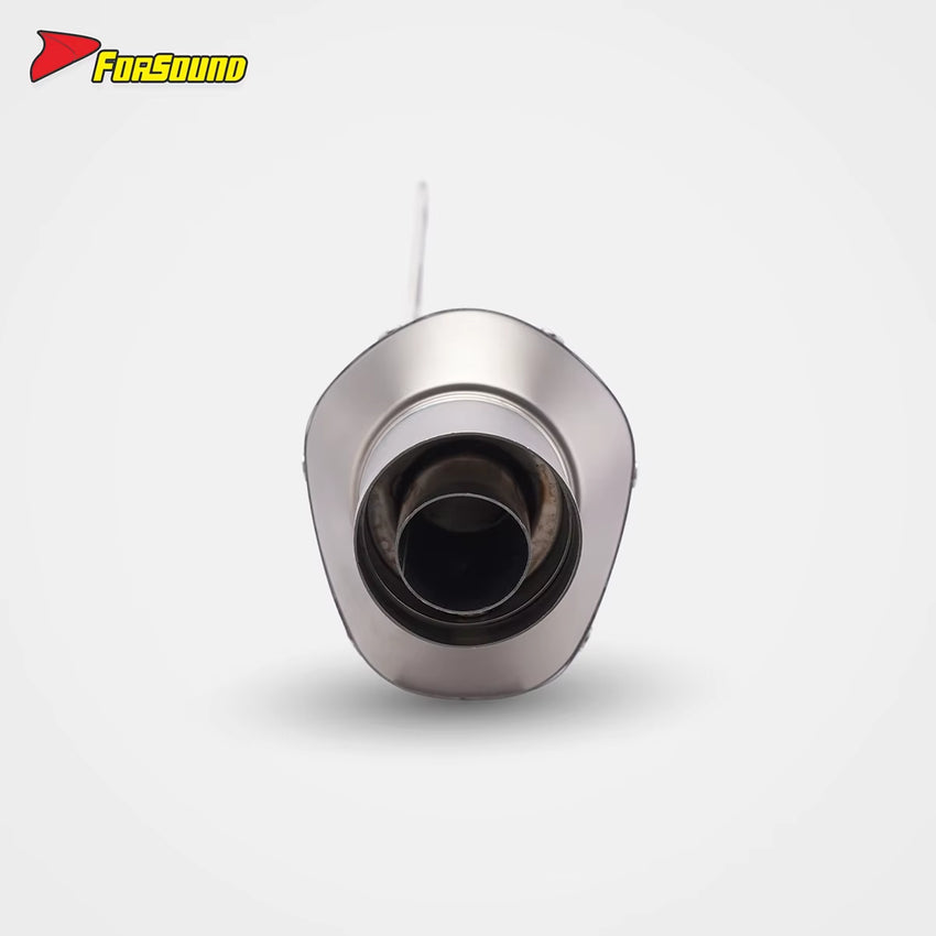 For CFMOTO 450Mt Fit 2023-2025 Mid-Tail Integrated Exhaust Pipe High Rally Raid Corrosion Resistance High-Flow Design OEM&ODM
