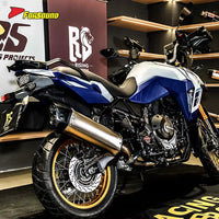 For V-STROM800DE Motorcycle Titanium Alloy Full System Exhaust ODM&OEM