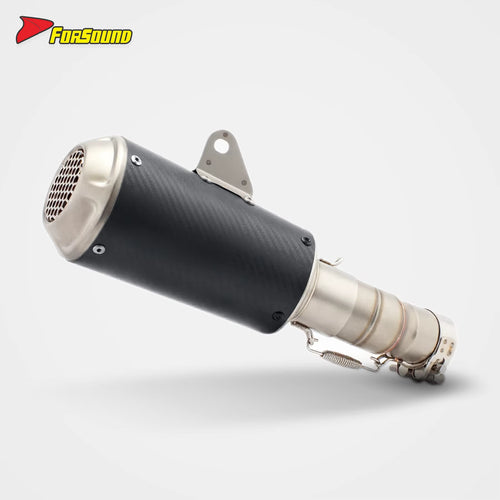 For Kawasaki Ninja 400 Stainless Steel 51Mm Exhaust Mid-Tail Exhaust Pipe