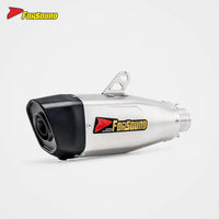 Stainless Steel Modified Blade-Style Exhaust Pipe Tail Section for Motorcycle Blade for ZX-4RR R3 Excelle 321 RC390 V4 Race 800