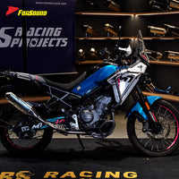 FORSOUND for 450MT Fit 2023-2025 Expeditionary Force Model Stainless Steel Straight-Through Full Exhaust System Side-Exit