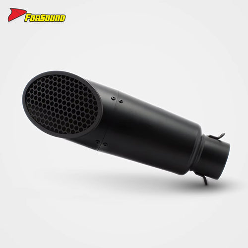 Stainless Steel 51Mm Mini Honeycomb End Can Exhaust Pipe Universal Motorcycle Pipe