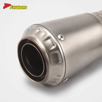 60Mm Stainless Steel Universal Motorcycle Mid-Tail Integrated Exhaust Pipe for BMW S1000XR(2020-2025)