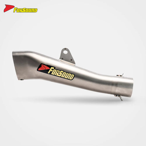 Universal Exhaust 51Mm Modified Stainless Steel Motorcycle Exhaust Pipe Torch Tail for MT09 Z900 CBR R6 Race 600 450SR Models