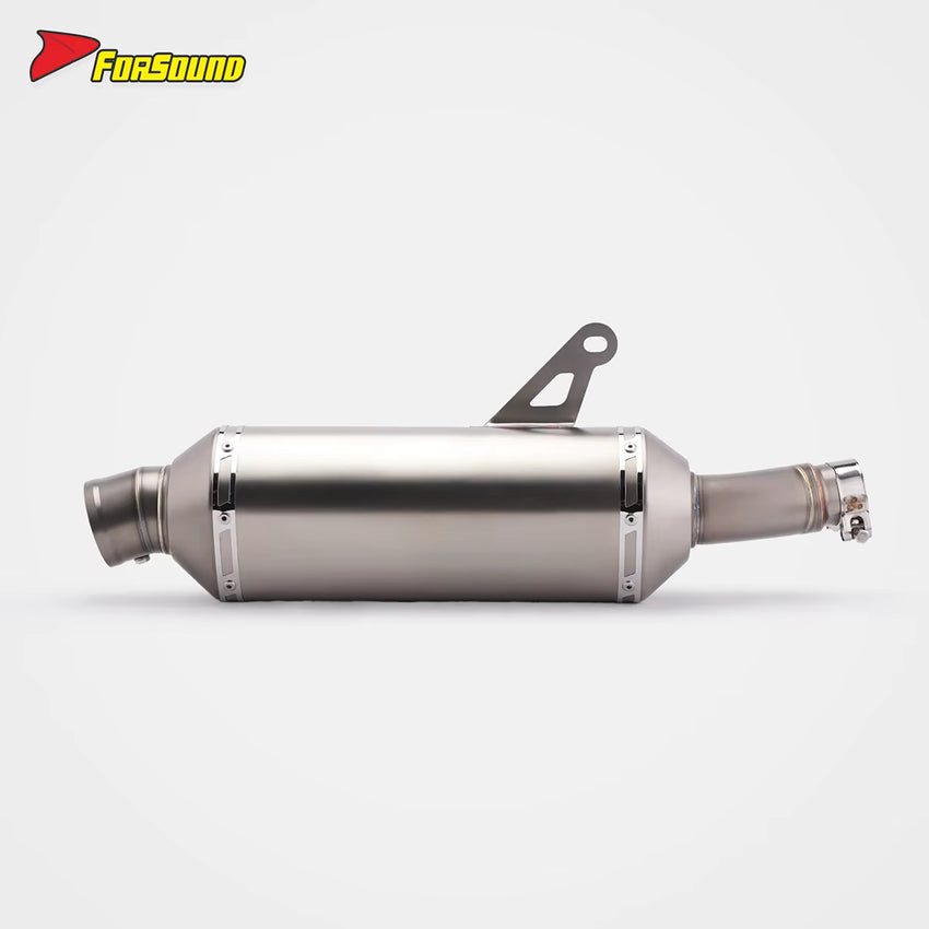 For CFMOTO 450Mt Fit 2023-2025 Mid-Tail Integrated Exhaust Pipe High Rally Raid Corrosion Resistance High-Flow Design OEM&ODM