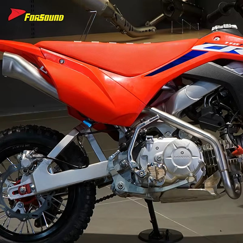 Custom Exhaust System for 4-Stroke Motorcycles