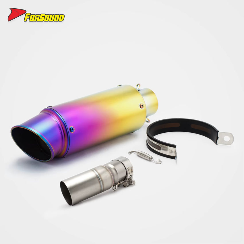 For Ninja 400 Stainless Steel 51Mm Exhaust Mid-Section Exhaust Pipe