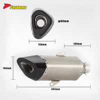 For X-MAX Stainless Steel 51Mm Exhaust Full Motorcycle Exhaust System