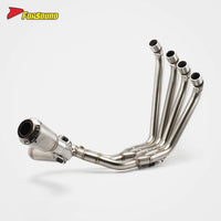 New Condition Stainless Steel Motorcycle Full Exhaust System Side Mounted Exhaust for HONDA CBR650 2021-2025 Sporty Street Bike