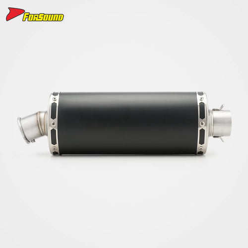 Stainless Steel Carbon Fiber 51Mm End Can Exhaust Pipe Universal Motorcycle Pipe