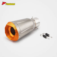 Factory Direct New Condition 51Mm/60Mm Universal Motorcycle Exhaust Muffler with DB Killer Race-Inspired for ZX-4R ZX-6R MT09