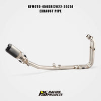 New Forsound/Sound Stainless Steel Carbon Fiber Muffled Exhaust Pipe for 450SR/NK Right Side with 1 Year Warranty