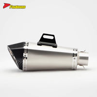 51Mm Universal Motorcycle Exhaust Muffler Customizable Logo Tail Pipe Escape Modified for R1 Z900 CBR150R CB400X FZ6 GSX250R