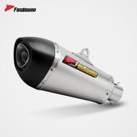 FORSOUND ท่อไอเสีย Yamaha MT07 ออกใต้ท้อง Alpha Full System สแตนเลส รุ่นปี 2014-2026 รองรับ O2 Sensor