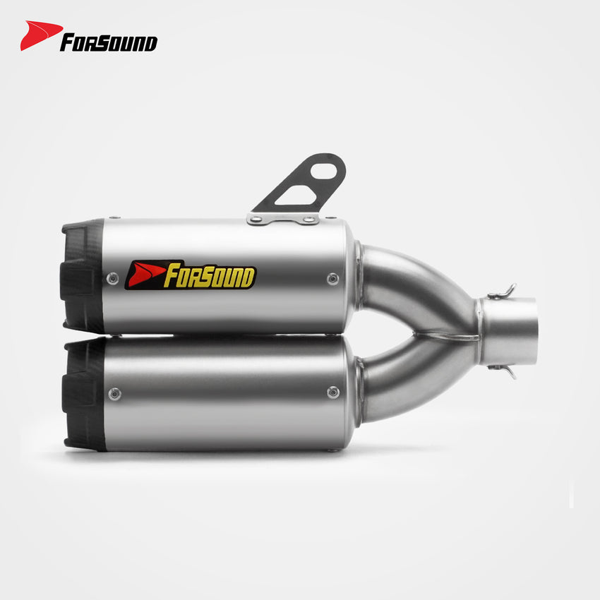 Kawasaki Ninja400 Slip-On Exhaust System Forsound Factory Wholesale Price