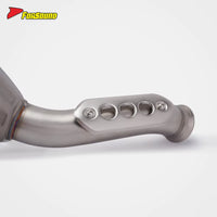 For 800NK Stainless Steel Exhaust T148 Fish-Mouth Mid-Rear Section Dynamic Deep Note Direct Bolt-On Installation OEM ODM