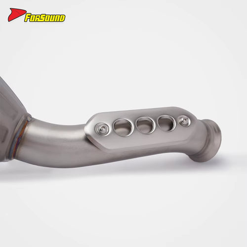 For 800NK Stainless Steel Exhaust T148 Fish-Mouth Mid-Rear Section Dynamic Deep Note Direct Bolt-On Installation OEM ODM