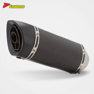 Stainless Steel Carbon Fiber 51Mm Motorcycle Exhaust System for Yamaha R3 Full Exhaust ODM&OEM