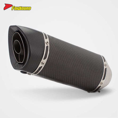 Stainless Steel Carbon Fiber 51Mm Motorcycle Exhaust System for Yamaha R3 Full Exhaust ODM&OEM