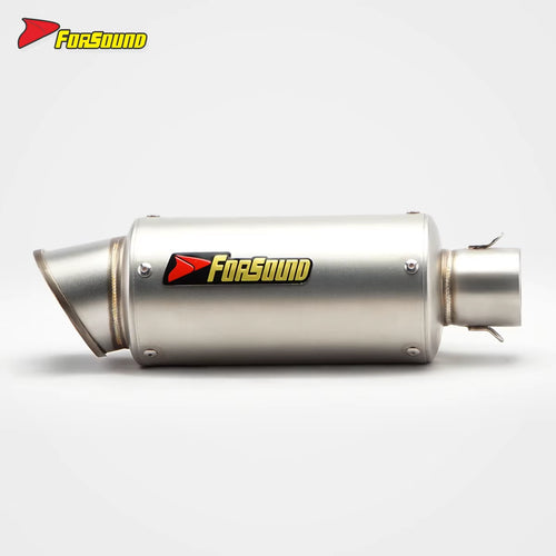 Stainless Steel 51Mm Exhaust End Can for Universal Motorcycle 51Mm Pipe