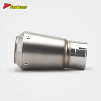 60Mm Stainless Steel Universal Motorcycle Mid-Tail Integrated Exhaust Pipe for BMWS1000RR/R Bmw S1000Rr 2010