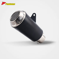 Stainless Steel Black Spray Paint 51Mm LV-10 End Can Exhaust Pipe Universal for Motorcycle Pipe