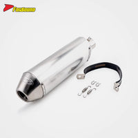 New Forsound Off-Road Motorcycle Exhaust Pipe SS FMF Ellipse Tail Section Exhaust Fit KAWASAKI-KLX230 -ZXC SWM-SM500 ODM&OEM