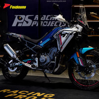 For 450MT 2023-2025 Off-Road Adventure Straight-Through T148 Model Full-System Titanium Alloy Exhaust Side-Exit Power Boost OEM