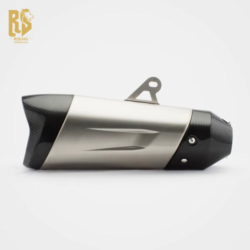 RS for 800MT Race ADV 600 Ninja Z650RS 525X Motorcycle Modified Carbon Fiber Exhaust Pipe Tail Section Water Bird Tail Section