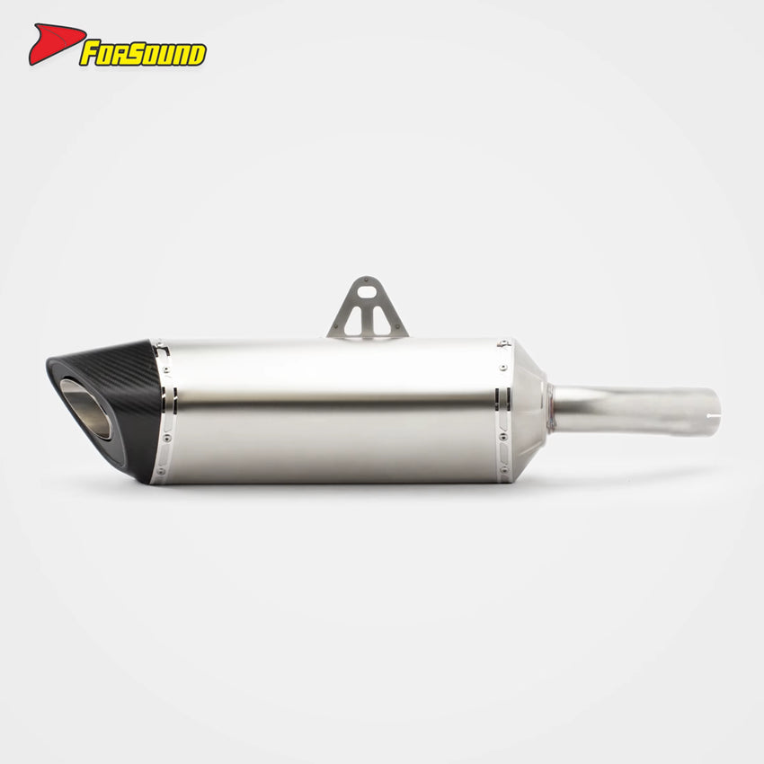 For SUZUKI V-Strom800De Fit 2022-2025 OEM ODM Titanium Alloy Motorcycle Full Exhaust System Side-Exit Exhaust Pipe Customizable