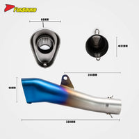 Stainless Steel 51Mm Exhaust Full Motorcycle Exhaust System Yamaha R3 Exhaust ODM&OEM