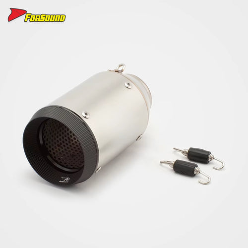 Stainless Steel 51Mm Cola Can Nozzle Exhaust Pipe for Motorcycles.