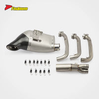 New FORSOUND 675Srr Carbon Fiber Titanium Alloy Full Under-Tail Exhaust High Temp Oxidation Resistant Low Backpressure High Flow
