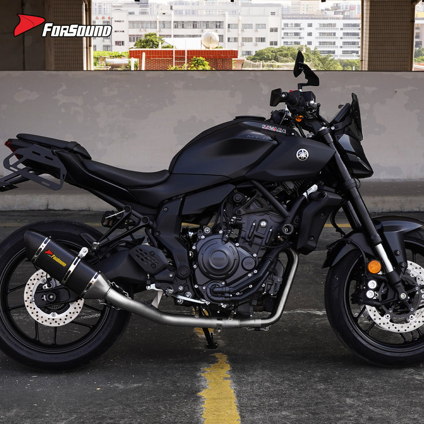 Yamaha MT07 Full Exhaust System Forsound Factory Wholesale Price