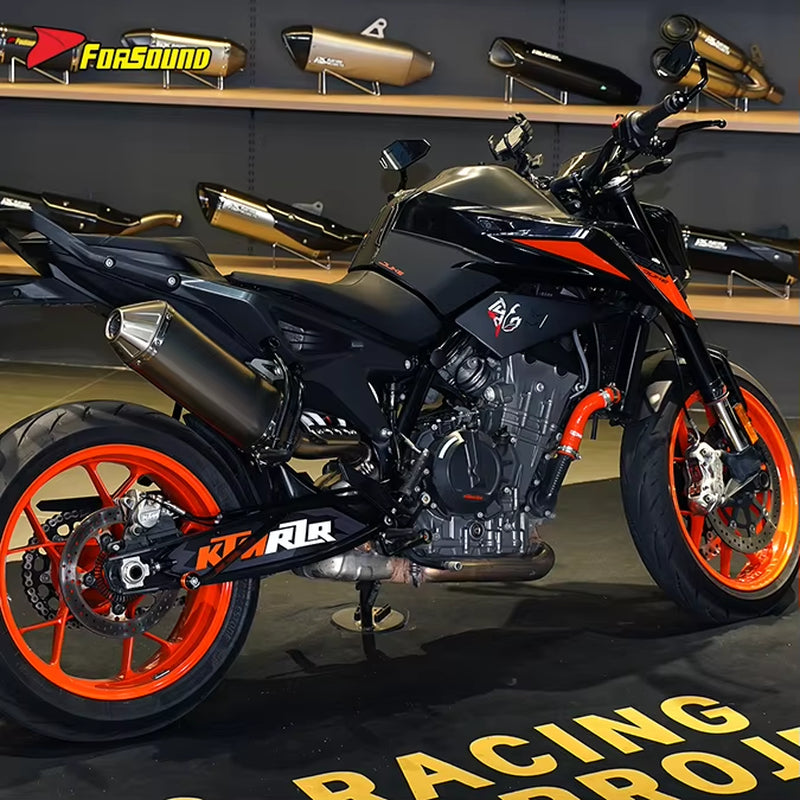 New Condition Stainless Steel Motorcycle Exhaust Manifold Slip-On DB Killer Muffler for KTM DUKE Adventure 790 890 Street Bike