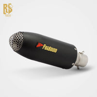 Stainless Steel Carbon Fiber 51Mm Exhaust End Can for Universal Motorcycle 51Mm Pipe