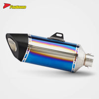 For ZONTES 703RR Fit 2023-2025 Full Straight Exhaust System Assembly High-Temperature Resistant Material Zontes 703Rr Exhaust