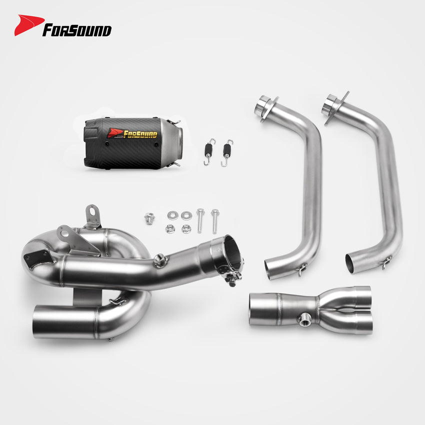 Yamaha MT07 Full Exhaust System Forsound Factory Wholesale Price