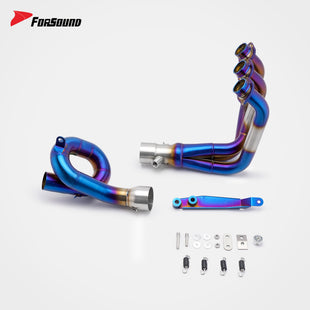 Yamaha MT09 Front And Middle Section Exhaust System Forsound Factory Wholesale Price